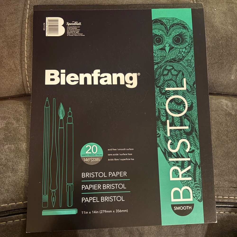 Bienfang Bristol Pad - Smooth 11 x 14 - Picture 2 of 4